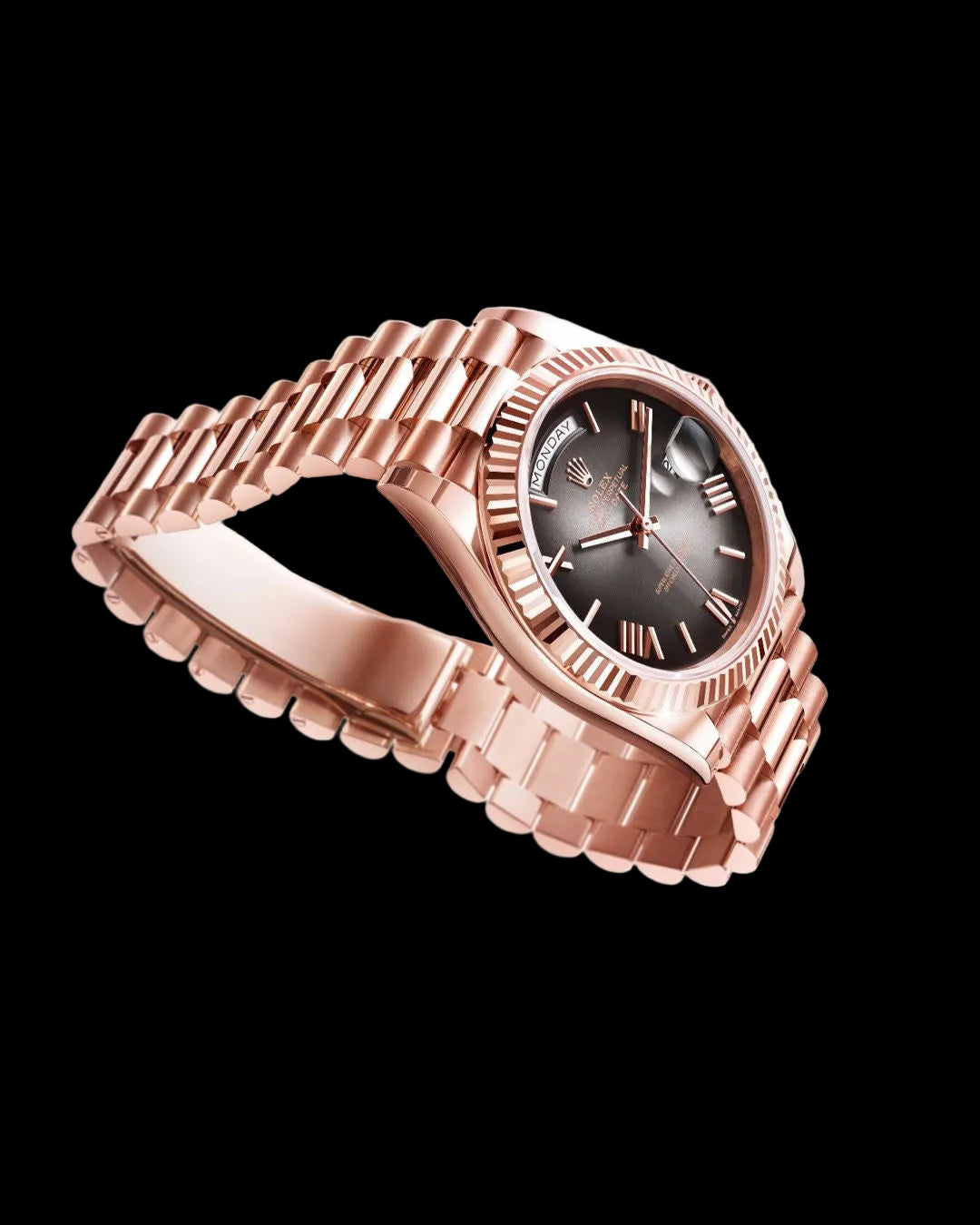 Day-Date 40

Oyster, 40 mm, Everose gold
Reference 228235