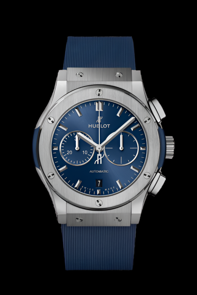 Hublot CLASSIC FUSION
CHRONOGRAPH TITANIUM BLUE