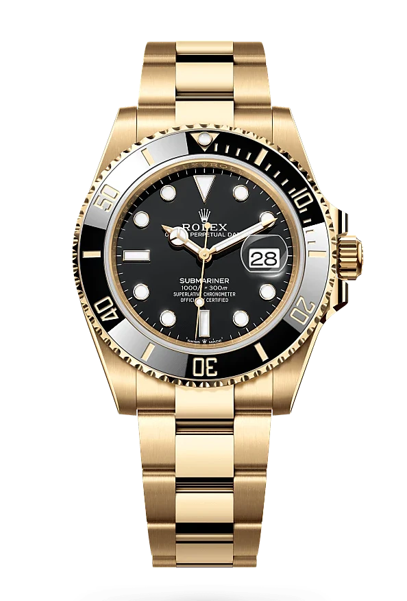 Rolex
Submariner Date
Oyster, 41 mm, yellow gold
M126618LN-0002