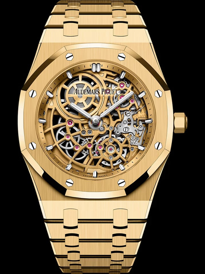 Audemars Piguet  
ROYAL OAK
“JUMBO” EXTRA-THIN OPENWORKED
