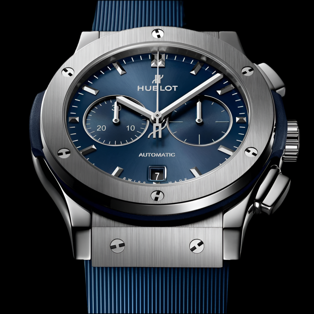 Hublot CLASSIC FUSION
CHRONOGRAPH TITANIUM BLUE