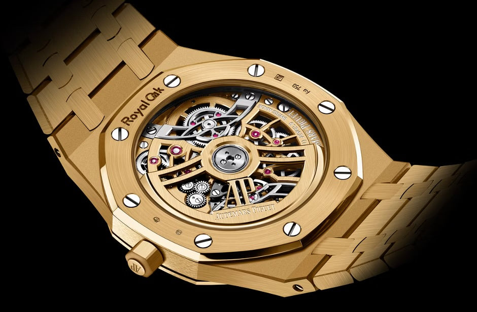 Audemars Piguet  
ROYAL OAK
“JUMBO” EXTRA-THIN OPENWORKED