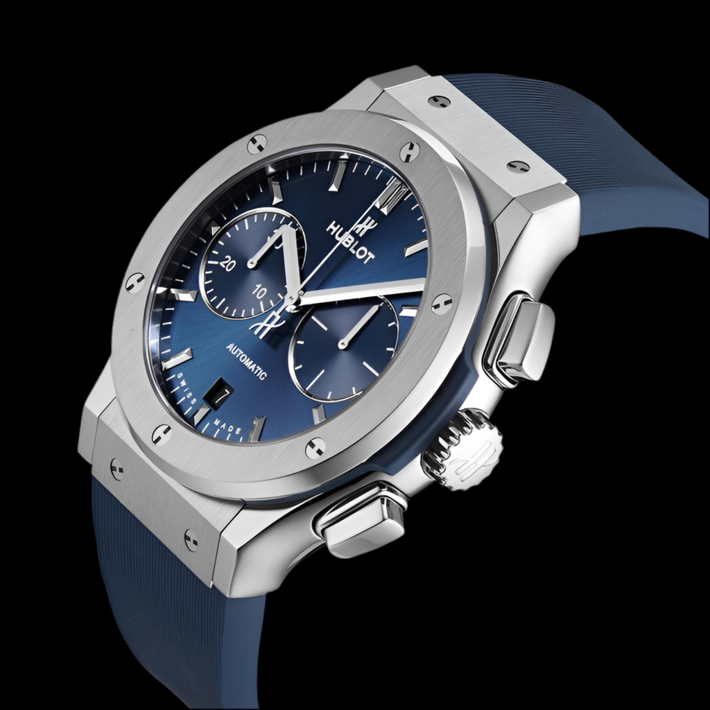Hublot CLASSIC FUSION
CHRONOGRAPH TITANIUM BLUE