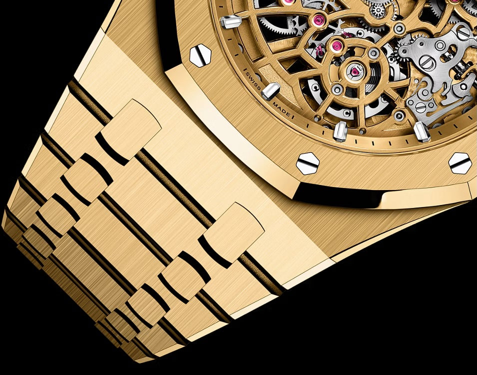 Audemars Piguet  
ROYAL OAK
“JUMBO” EXTRA-THIN OPENWORKED