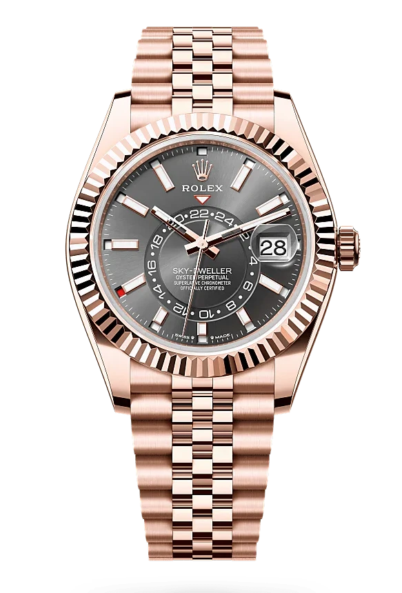 Rolex
Sky-Dweller
Oyster, 42 mm, Everose gold
M336935-0008